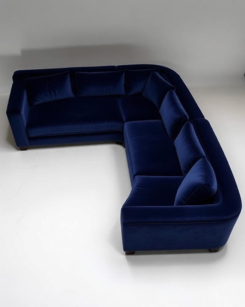 Rove Concepts Belia Velvet U-Shape
